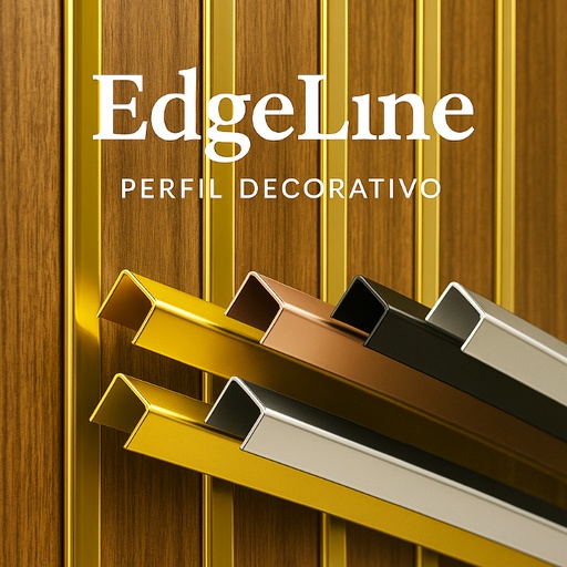 PERFIL DECORATIVO ACERO INOX EDGELINE 15x21x15MM
