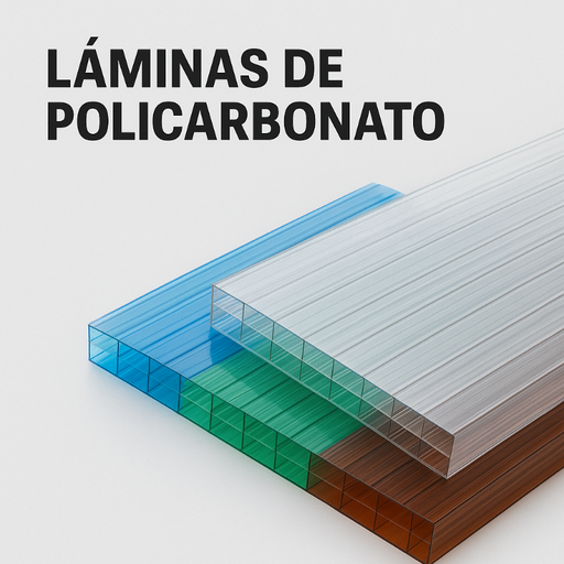 LÁMINA DE POLICARBONATO ALVEOLAR 2.1M*5.8M*8MM