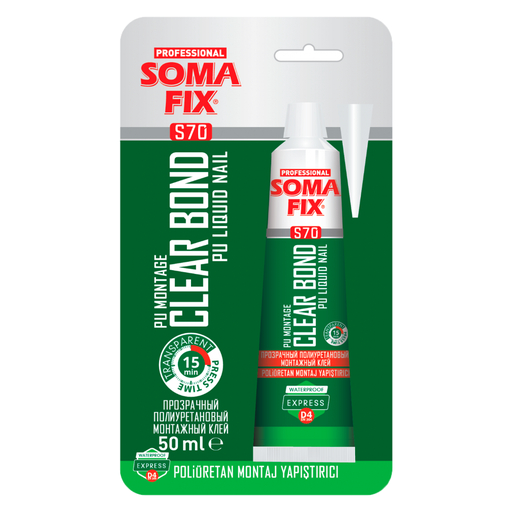 [S70] SOMAFIX CLAVO LIQUIDO BLISTER - TRANSPARENTE 50ML