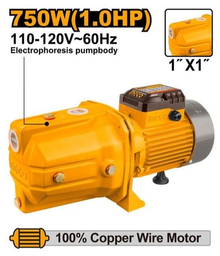 [UJP07508] BOMBA CENTRIFUGA AUTOCEBANTE 750W 1.0 HP 