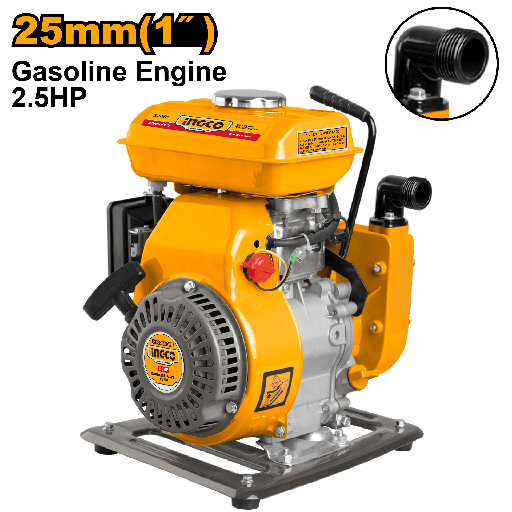 [GWP102] BOMBA PARA AGUA DE GASOLINA 2.5HP 105CC