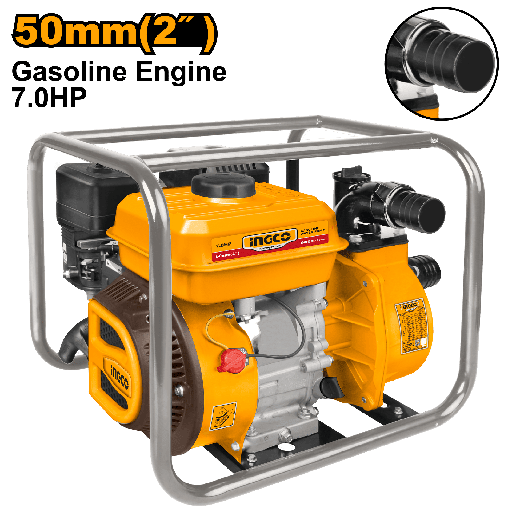 [GWP202] BOMBA PARA AGUA DE GASOLINA 7 HP 208cc 
