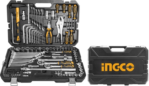 [HKTHP21421] CAJA DE HERRAMIENTAS COMBINADAS 142 PCS 