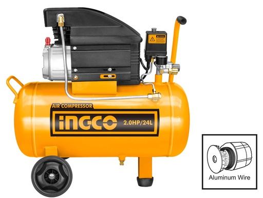 [UAC20246] COMPRESOR DE AIRE 2HP 24L