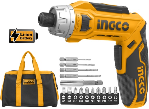 [UCSDLI0801] DESTORNILLADOR INALAMBRICO SET 8V 1/4"