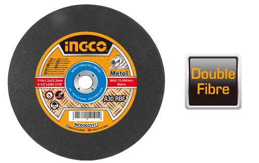 [MCD303551] DISCO DE CORTE METAL ABRASIVO 14" X 1/8" X 1"