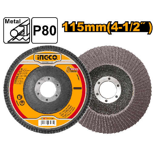 [FD1153] DISCO MIL HOJAS 4" x 22mm P80