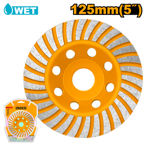 [CGW011251] DISCO SEGMENTADO TURBO DESBASTE CONCRETO 125 MM