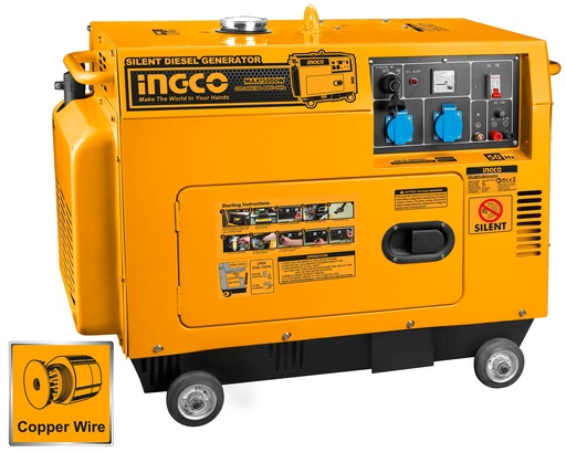 [UGSE50001] GENERADOR A DIESEL SILENCIOSO 4.5KW 418ML 9.0HP