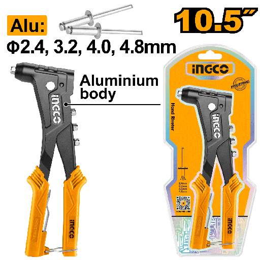 [HR105] REMACHADORA 10.5" CUERPO ALUMINIO
