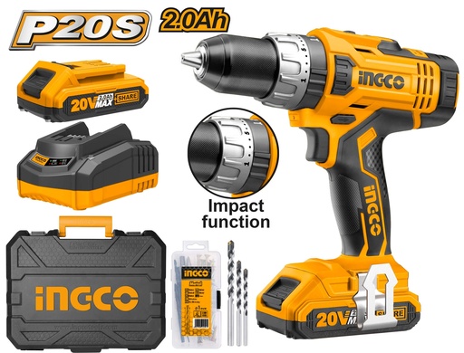 [UCIDLI2003] TALADRO IMPACTO 1/2"  LIT-ION 20V