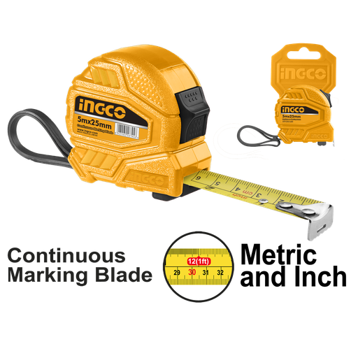 [HSMT26525] CINTA METRICA ABS 5M X 25MM