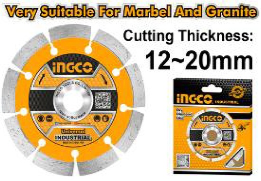 [DMD011151] DISCO DE DIAMANTE SECO 4-1/2" X 22.2MM