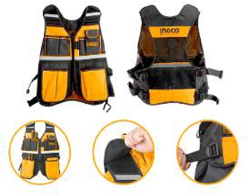 [HTVT0901] CHALECO DE HERRAMIENTAS 42x60x3cm