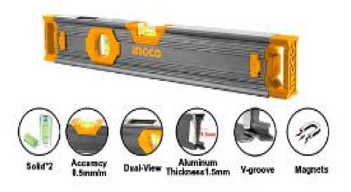 [HSL68040] NIVEL MAGNETICO 40cm
