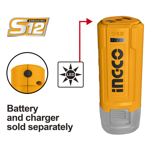 [CUCLI1201] CARGADOR USB LIT-ION 12V