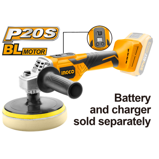 [APLI2001] PULIDORA ANGULAR 20V BL 150MM