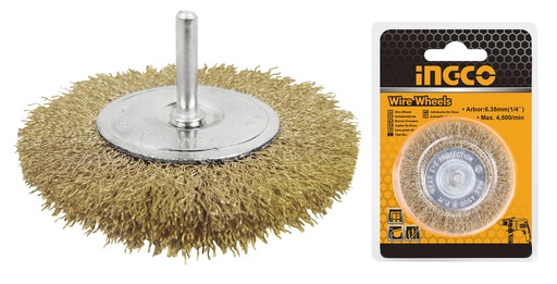 [WB40751] CEPILLO PLANO DE ALAMBRE 3"