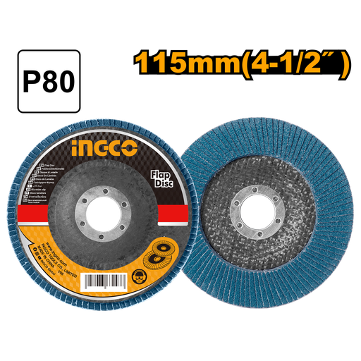 [FDZ1153] DISCO MIL HOJAS ZIRCONIO 4-1/2" X 7/8" P80